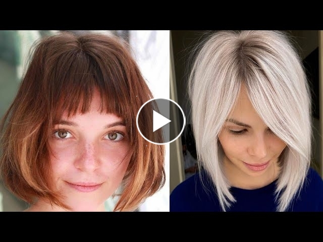 Best Homecoming Short Bob Haircuts With Bangs Images 2023