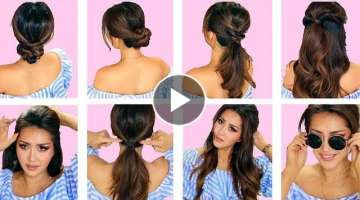 ★TOP 5 ???? LAZY EVERYDAY HAIRSTYLES with PUFF ???? QUICK & EASY BRAIDS & UPDO for Long ???? ...