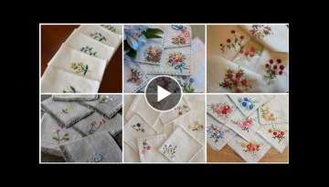 Very Stylish Brazilian Hand Embroidery Patterns For Table Mats Cushion Bedsheet