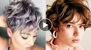 Curly Pixie Haircut????Ideas Most Viral 2022-2023/Boy Cut For Girls/ Pixie Haircut