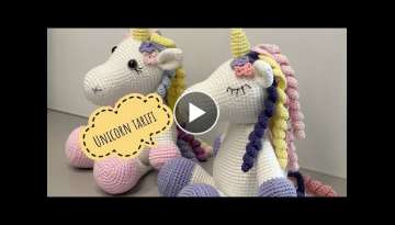 Amigurumi unicorn yapımı 1. Bölüm (ayak/kol/kulak) Amigurumi boynuzlu at yapımı