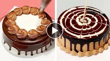 Most Satisfying Chocolate Cake Ideas | So Yummy Cake Recipes | Tasty Cake Tutorials