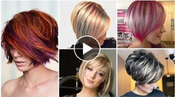 Women Very Short Pixie Hair Cuts ldeas 22-2023 |Fine Hair With Bangs Latest Hairstyle