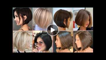 Exemplary short Bob| Haircuts| And Hairstyles| For Women| with Straight Hair 2022||