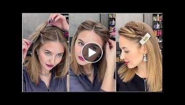 CUTE AND EASY HAIRSTYLES FOR SHORT HAIR