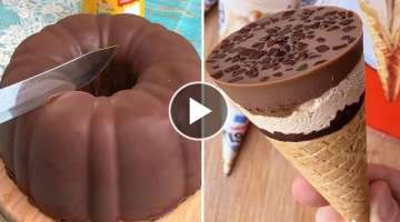 Oddly Satisfying Chocolate Cake Decorating Ideas | Best Yummy Chocolate Cake Tutorials