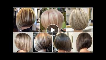 Best Stucked Bob HairCuts And Hairstyles Ideas For ladies And Girls Gorgeous Look