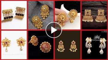 Outstanding Small Gold Earrings Designs For Daily Wear //Minimalist Gold Studs And Gold Earrings Outstanding Small Gold Earrings Designs For Daily Wear //Minimalist Gold Studs And Gold Earrings