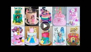 Best Birthday Cake Ideas For 5th Year Baby Girl/Birthday Cake Designs For Baby Girls/Cake For Gir...