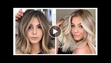 Fantastic And Impressive Balayege With Attractive Haircuts Ideas For Women 2022