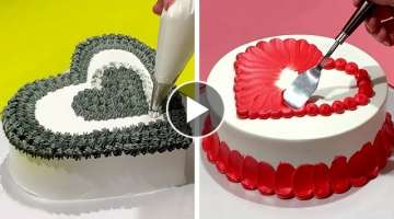 Best HEART Cake Decorating Ideas for Your Love | Easy Cake Decorating Tutorials by So Easy