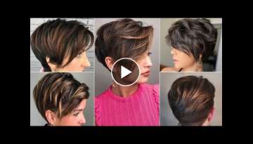 33 Easy Hairstyles For Short Hair With Quick Video Turtorial 2023 || Women Beauty Crack