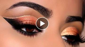 How To | Step-by-Step Double Cut Crease on Hooded Eyes | Fall Makeup Tutorial