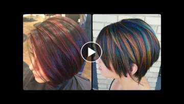 Very Stylish Fine Stacked Bob Haircuts And Hair Color Highlights Ideas For Ladies 2022-2023