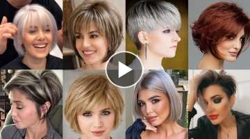 The Best Short HairCuts For Women 2021-2022//Colored Short Hairstyles /Unique Hair Color Ideas