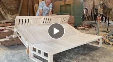 How To Build A Smart Chair Combination With Bed - Design Ideas Woodworking Project Smart Furnitur...