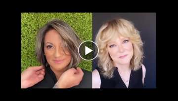 Hairstyles for Women Over 50 | Older Women Hair Transformations 2021