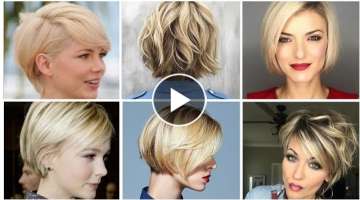 amazing & superb 34 Short Pixie Layer's hair cuts for thin hair with blonde hair shades #girls