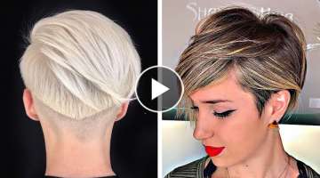 Best Short Bob Cut For Women | Pixie Haircut | Trendy Short Hairstyles Ideas Compilation GRWM