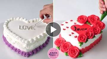 Top New Heart Cake Decorating Ideas For Cake Lovers | Anniversary Heart Cake Designs | Part 513