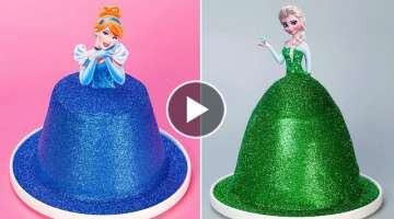 Fantastic Tsunami Cake | Perfect Pull Me Up Doll Cake Recipe | Easy Cake Decorating Ideas