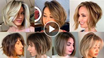 Celebrities Inspired Homecoming Short Hair Hairstyles With Bangs Viral Images 2022-2023