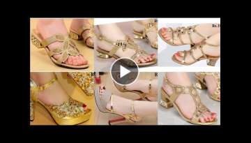 Bridal Footwear Collection 2022||Partywear Dresse Sandals Design For Ladies||Stylish Sandals Desi...