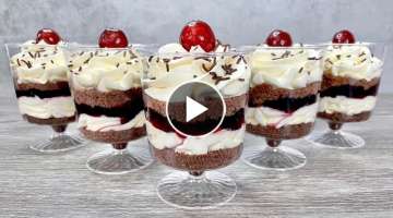 My new favourite dessert! No bake dessert cups recipe! Easy and Yummy!