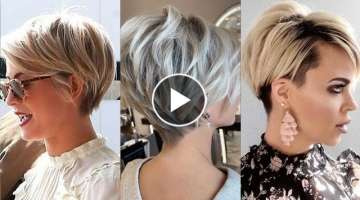Latest fashion of short pixie haircuts/ pixie bob haircut styles for women 2022