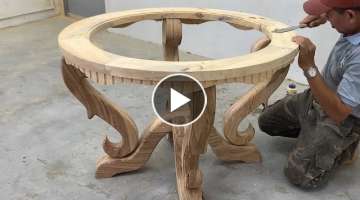Best Woodworking Skills To Create Perfect Curves - Luxury Lounge Interior Design Will Surprise Yo...