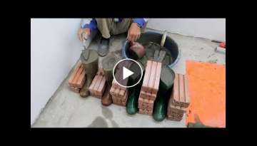 Easy Ideas With Cement For You - DIY Build a Plant Pots From Garden Boots And Cement