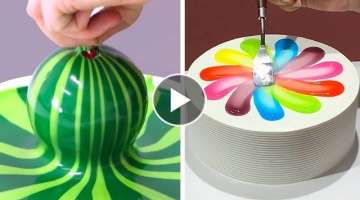 TOP 1000+ Perfect Cake Decorating Ideas For Everyone Compilation | Most Satisfying Chocolate Reci...