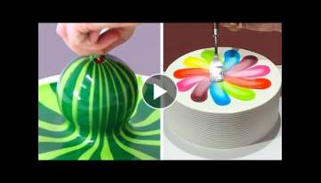 TOP 1000+ Perfect Cake Decorating Ideas For Everyone Compilation | Most Satisfying Chocolate Reci...