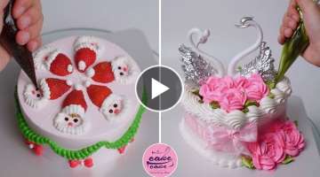 Top 3+ Beautiful Cake Decorating Ideas For Anniversary | Homemade Cake Tutorials Video | Part 603