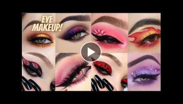 Glitter Eye Makeup Ideas for bridal & wedding ???????? parties || Stylish & unique designs for Gi...