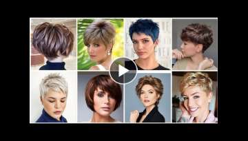 model Vintage short hair bob Pixie attractive bob pics and awesome trendy #hairdye