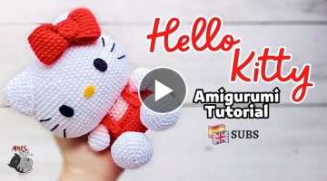 Hello Kitty Amigurumi Tutorial | Amis Tejiendo Momentos ENG/SPA Subs