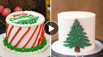 #3 Easy and Perfect Christmas Cake Decorating Ideas | Most Satisfying Cake Decorating Tutorials