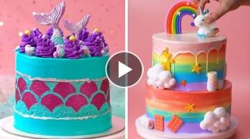 How To Make Cake For Your Coolest Family Members | Yummy Birthday Cake Hacks | So Yummy