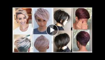 Homecoming Eye catching#shorthaircut with #hairdye Coloreds ????