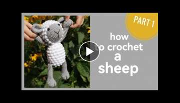 Crochet Sheep Tutorial Amigurumi, Schaf Häkeln Anleitung