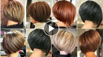 Classy Short Bob HairCuts And Hairstyles with Unique Hair Dye Colouring Ideas