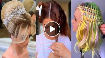 New Hairstyles Tutorials 2020♥ Amazing Hair Transformation by Professional Compilation