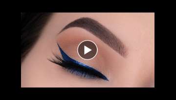 Blue Foxy Eyeliner Eye Makeup Tutorial | Maven Beauty
