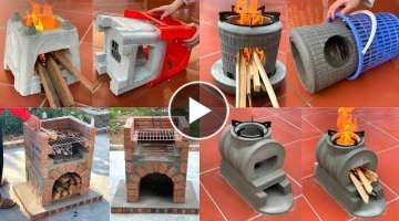 Top 8 Creations With Firewood Stoves - Crafts With Cement
