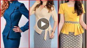 Gorgeous Ans Classy Plus Size 2 Piece Evening Bodycon Dresses For Business Women's 2020
