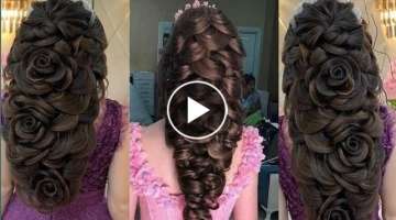 Advance Bridal Engagement/ Reception HairStyle By Avanthi Creations