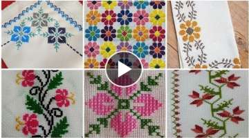 Cross Stitch Embroidery Patterns//Counted Hand Embroidery Designs Ideas