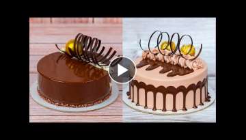Top 10 Fancy Cake Decorating IDeas | Amazing Chocolate Birthday Cake Tutorial For Beginners