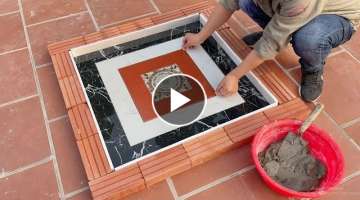 Amazing Idea Making Coffee Table At Home | Ceramic tile coffee table